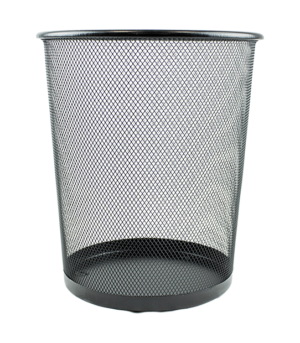 black bin