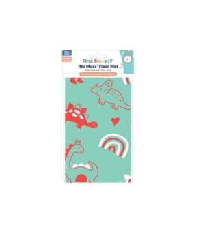 Mess free baby floor mat