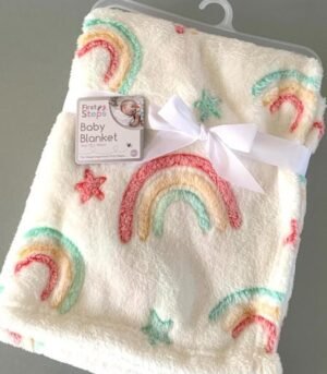Rainbow design blanket