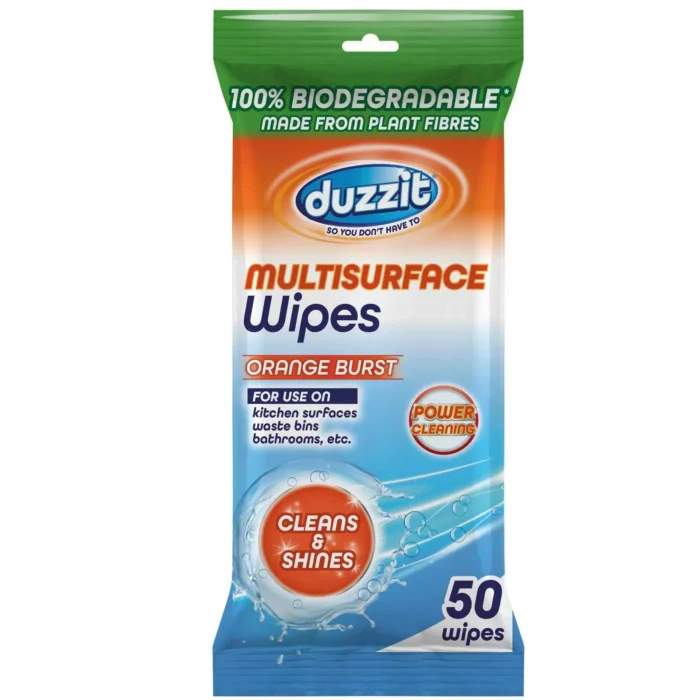 Duzzit wipes orange scent