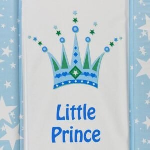Baby Boy Little Prince Blue Crown