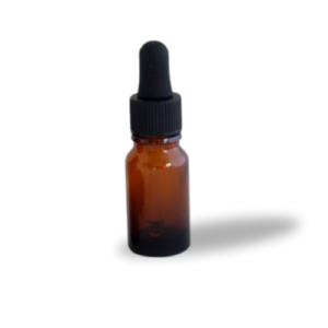 Glass dropper bottle