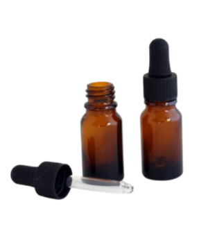 glass dropper bottle