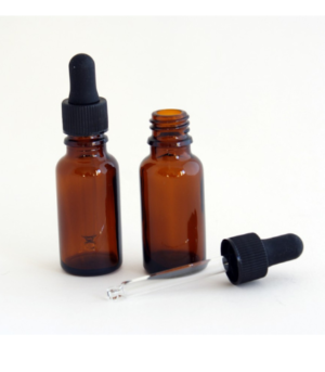 glass dropper bottle