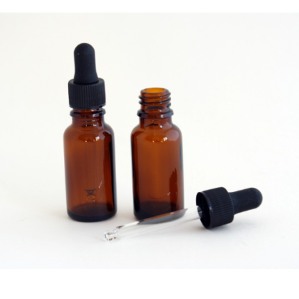 glass dropper bottle